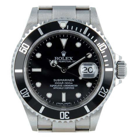 rolex submariner 16610 rrr nuovo|rolex submariner date 16610 price.